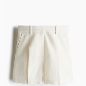 Elegant Cream Women's Shorts